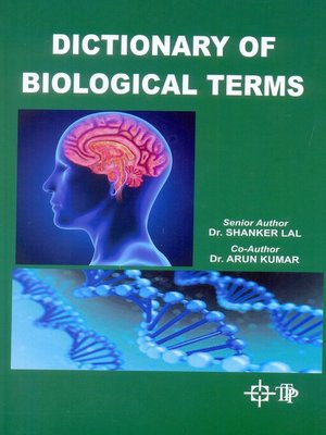 cover image of Dictionary of Biological Terms